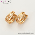 97418 xuping 18K color dorado circonitas sintéticas exquisitas damas aro Pendientes